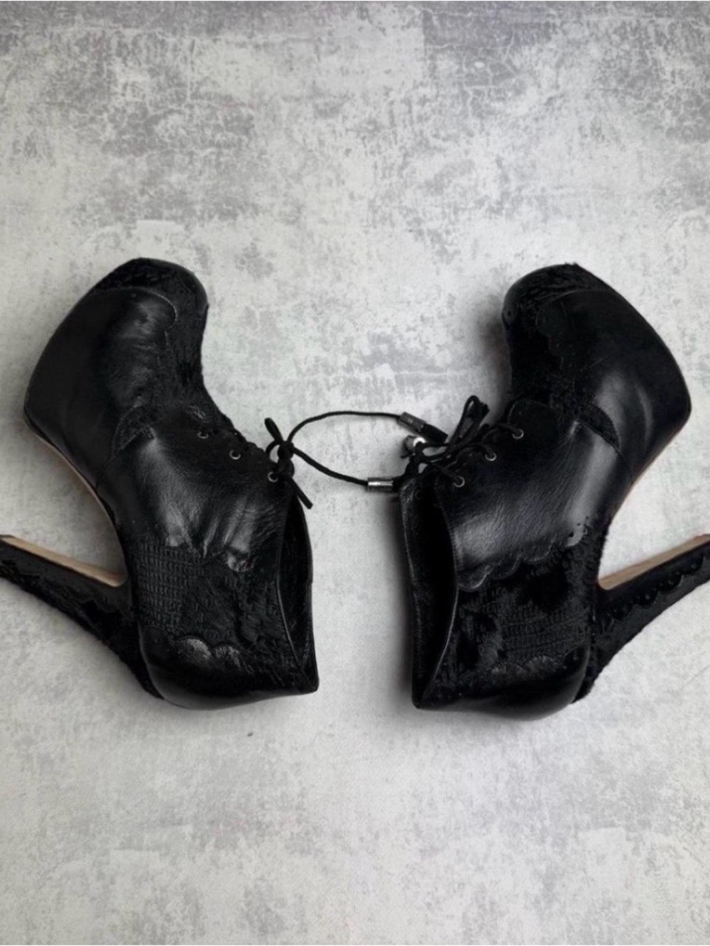 Rare 2007 Christian Dior Galliano platform heels
